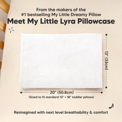 KeaBabies Lyra muslin organic cotton for soft, gentle skin nights.
