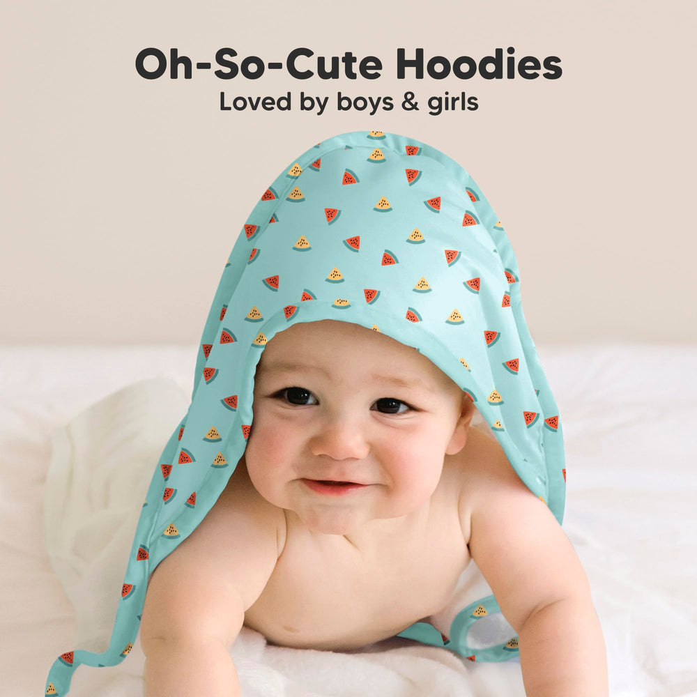 KeaBabies machine-wash and dryer-friendly towel for easy care