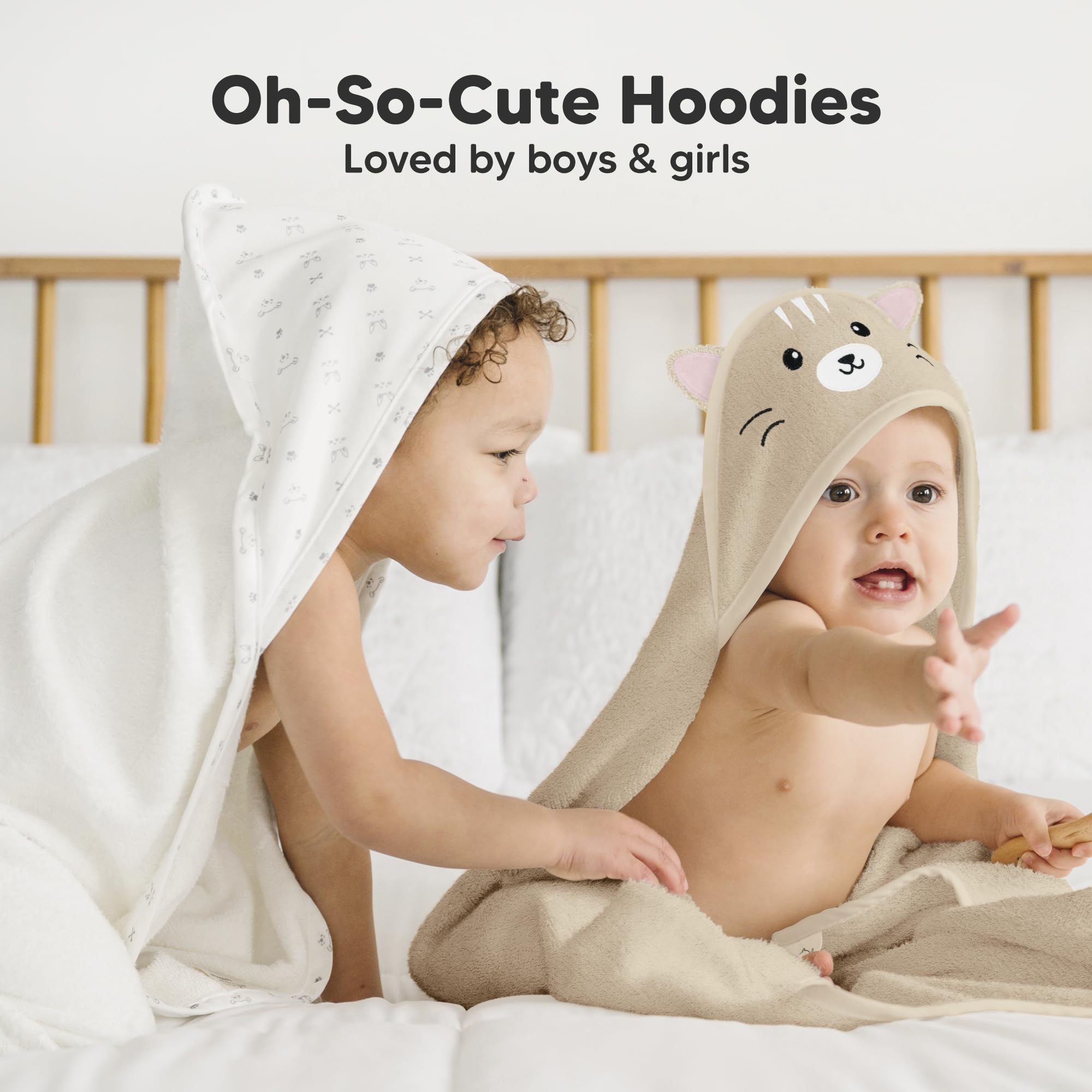 KeaBabies towel is machine washable and dryer-safe for easy care