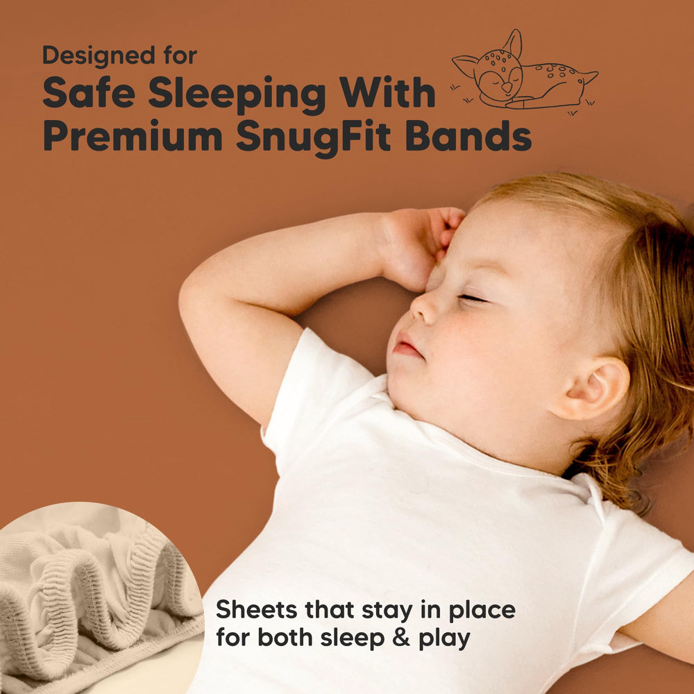 KeaBabies machine-washable crib sheets withstand frequent washing