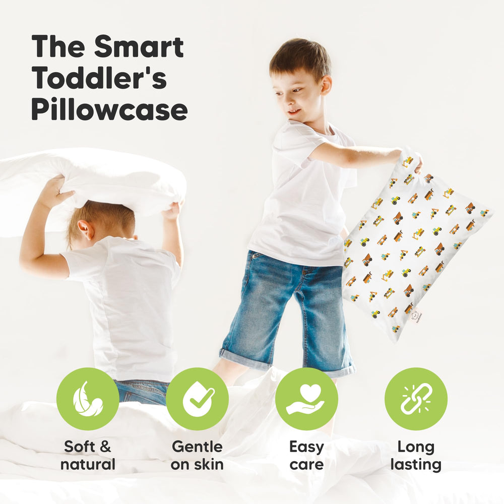 KeaBabies machine washable and dryer-friendly pillowcase for busy families