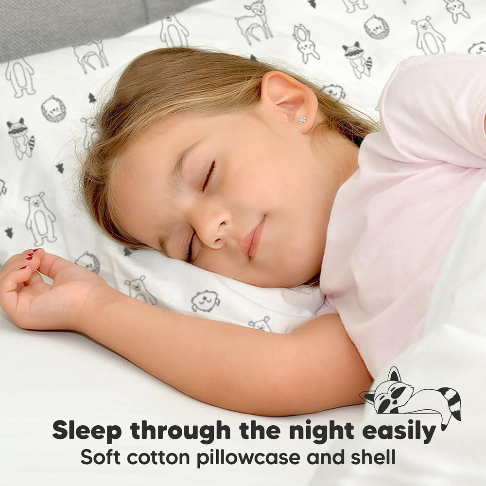 KeaBabies machine washable pillow for easy cleaning