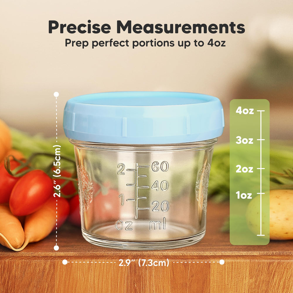 Microwave-safe jars preserve meals conveniently without transferring odors.