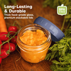 KeaBabies dishwasher-safe jars making cleanup simple after feeds