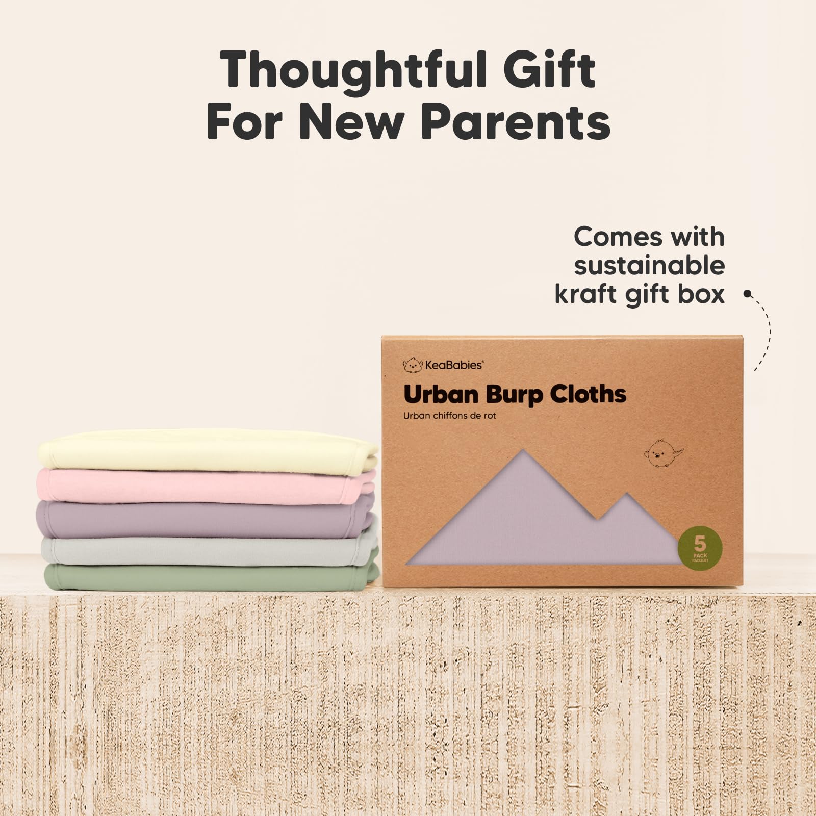 Great for milk spit-up cleanup and everyday messes.