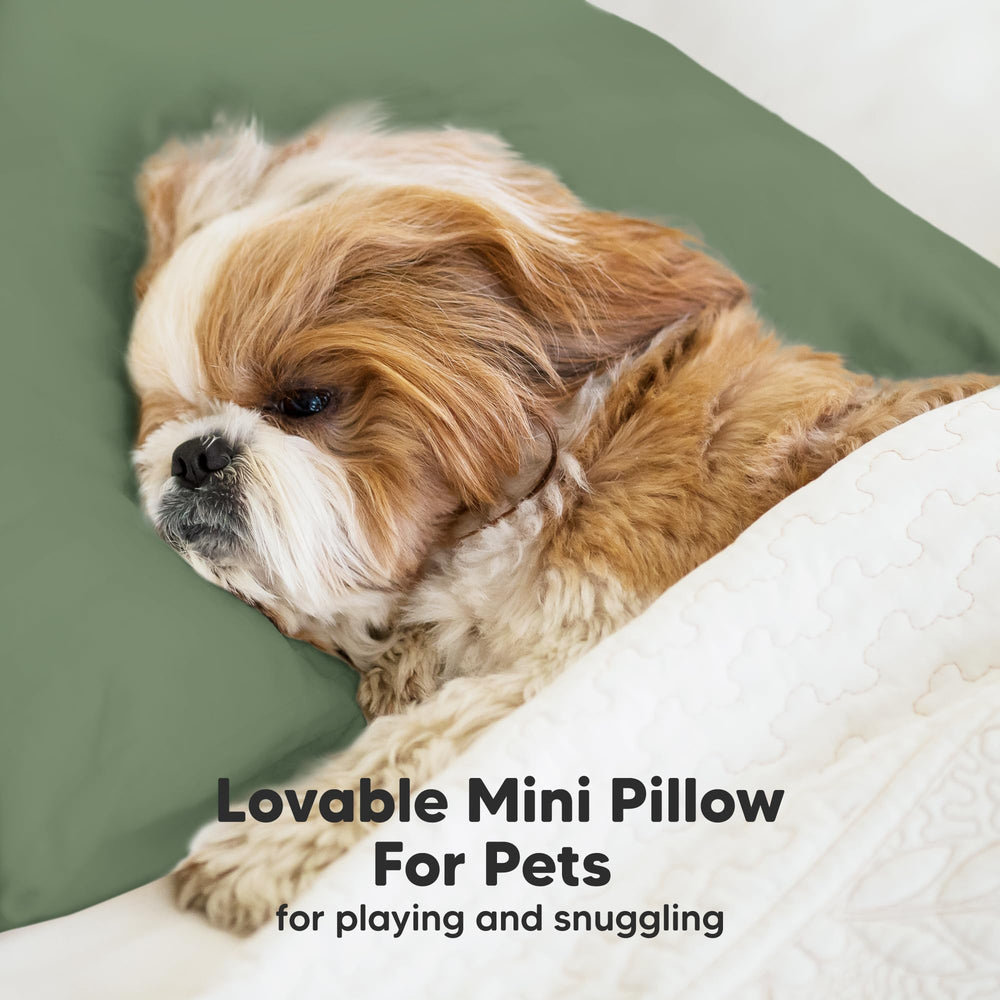 KeaBabies pillow shown in car seat for on-the-go nap time.