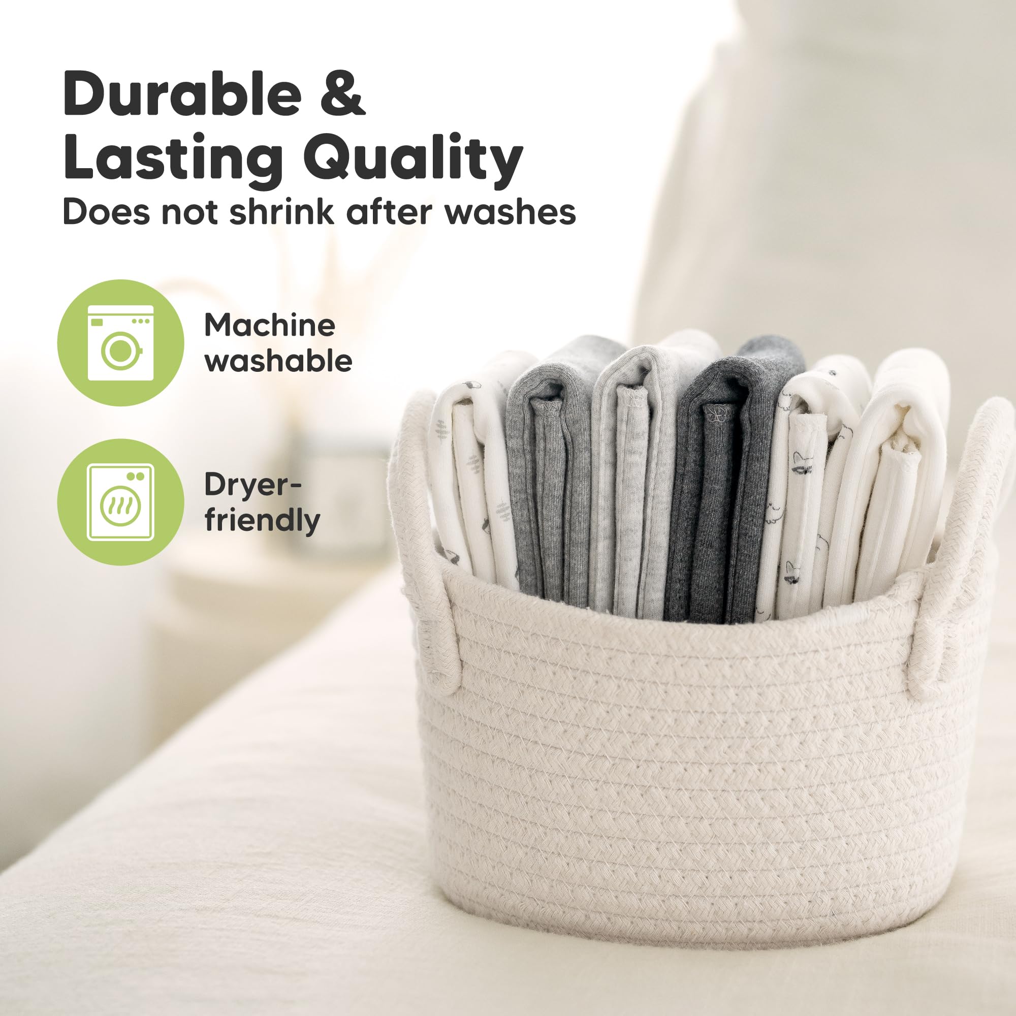 KeaBabies multiuse burp cloths serve as wipes or changing mats.