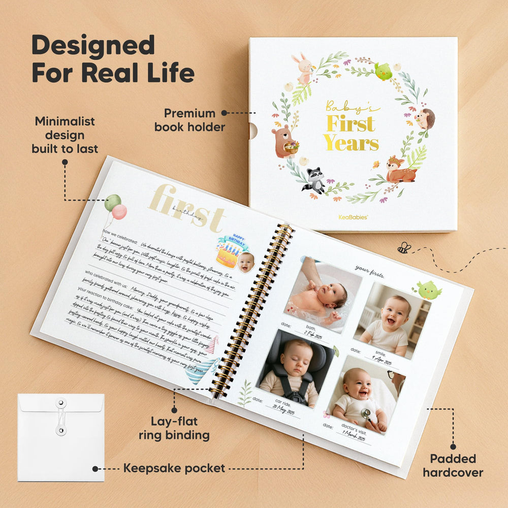 KeaBabies Muse pregnancy-to-age-5 timeline guides parents through early years.