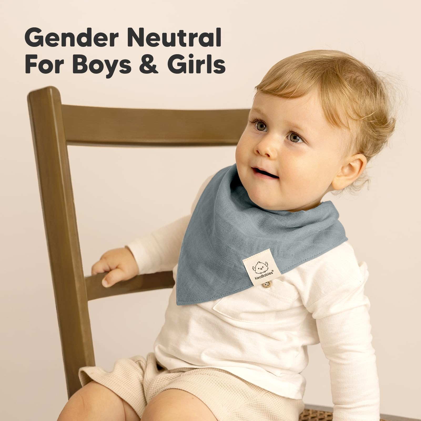 Unisex design shown with different outfits for boys and girls