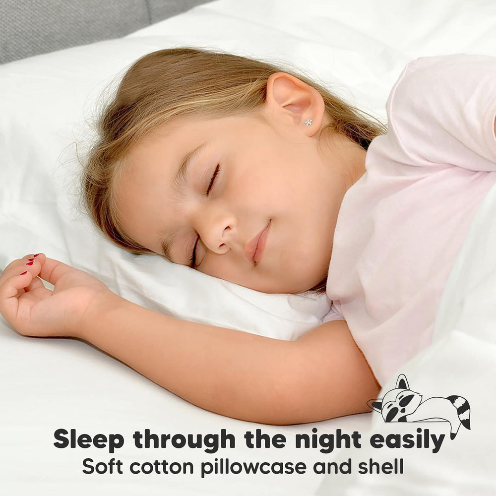 KeaBabies neck-support design promotes proper alignment during sleep
