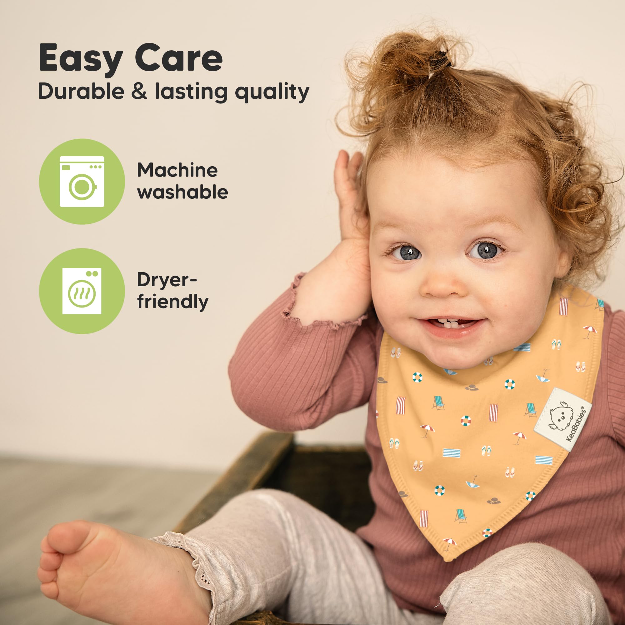 KeaBabies newborn to 36 months fit grows with your baby