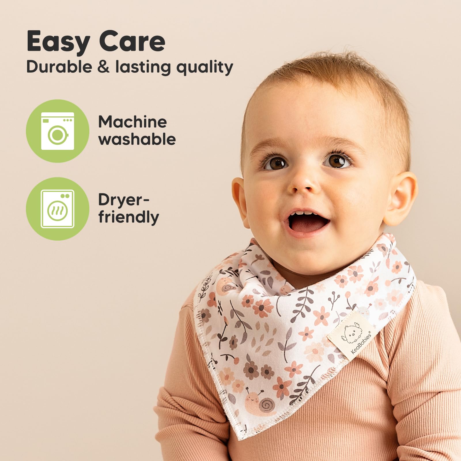 KeaBabies newborn to 36 months fit covers growing babies