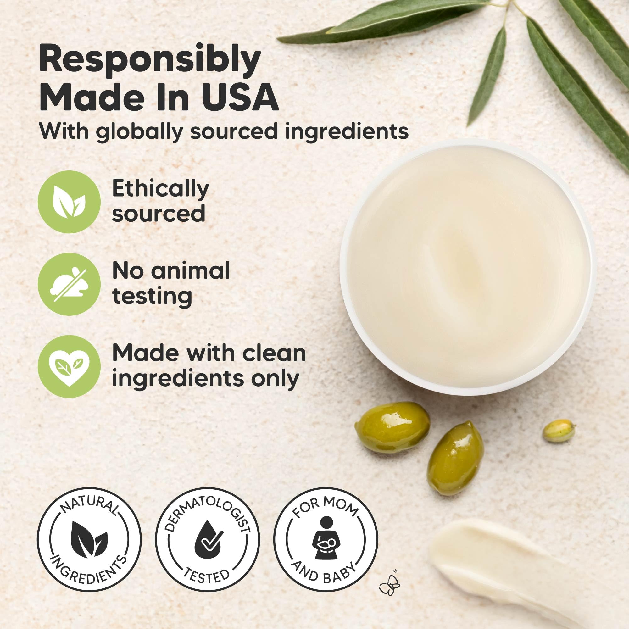 KeaBabies Nipple Butter formula is scentless and suitable for sensitive moms.