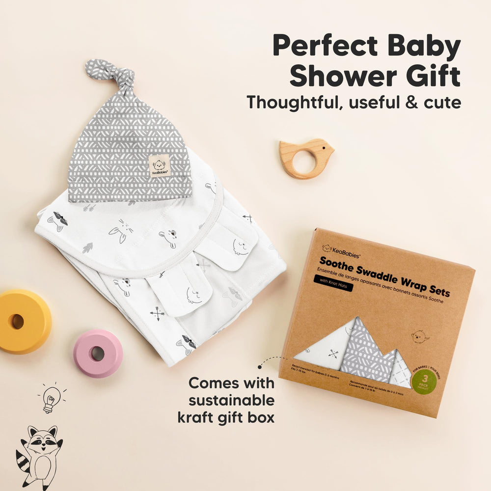 KeaBabies Nordic set grows with baby from birth to 3–6 months
