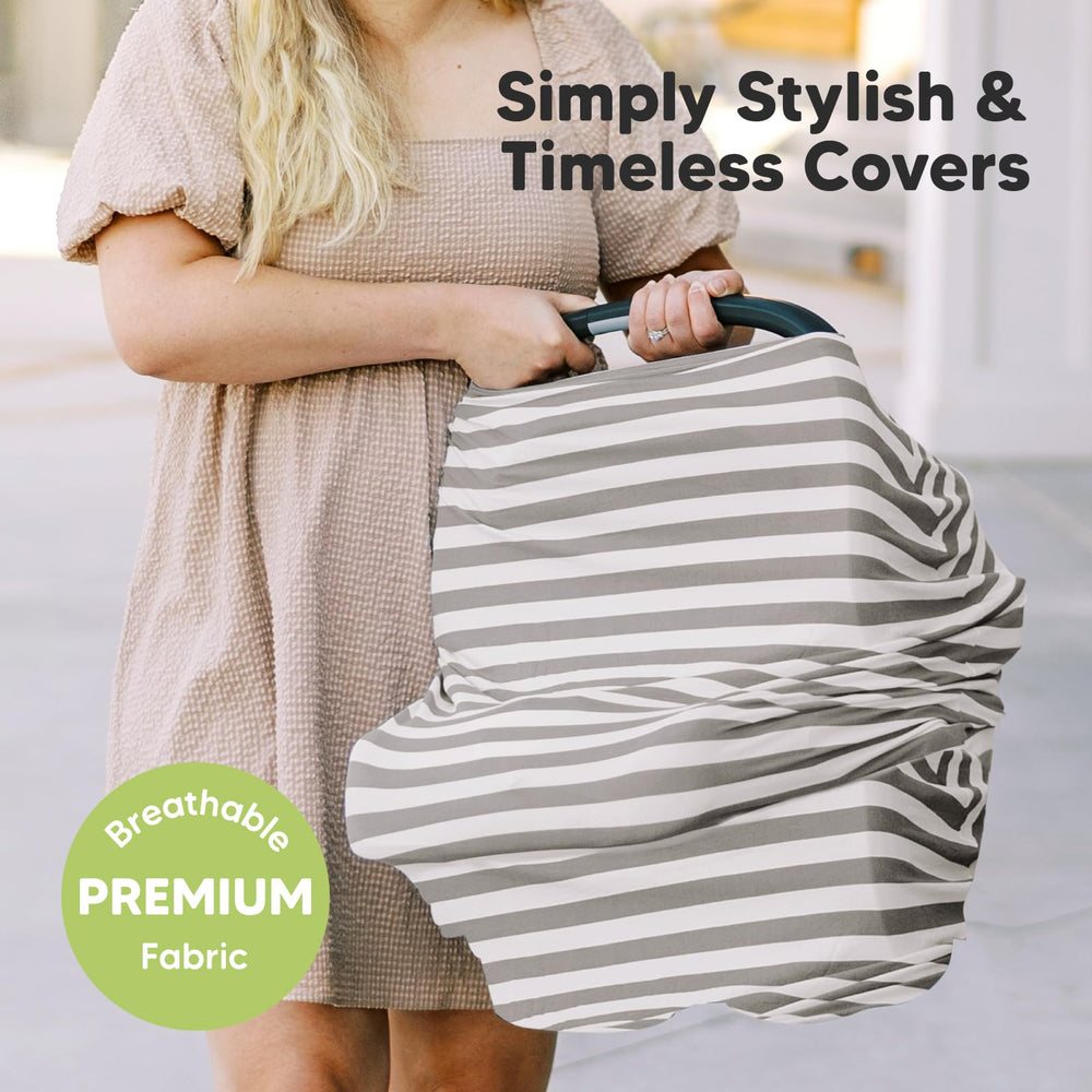 KeaBabies Nursing Cover 360-degree privacy canopy for discreet feeding
