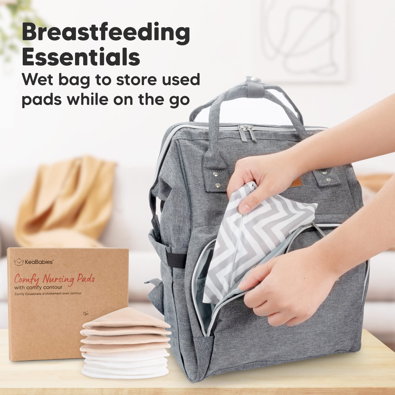 KeaBabies nursing pads make a thoughtful new mom gift