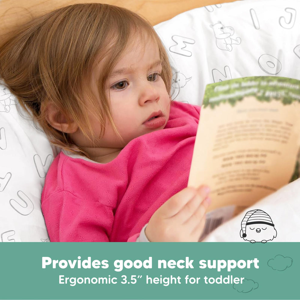 Breathable OEKO-TEX fabric on KeaBabies pillow