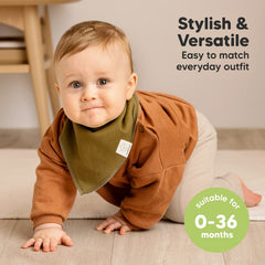 KeaBabies organic cotton with fleece backing for extra protection and comfort.