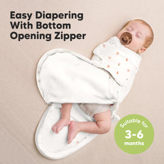 KeaBabies Organic cotton breathable fabric weave provides soft, airy comfort.