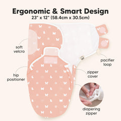 KeaBabies organic cotton fabric keeps baby comfortable and breathable.