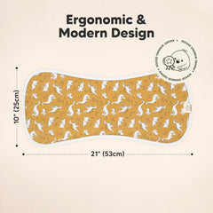 KeaBabies organic cotton burp cloths five pack are soft and gentle on skin