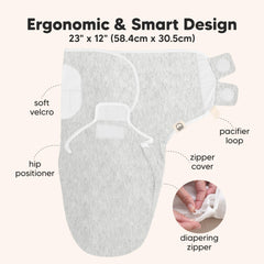 KeaBabies organic cotton fabric offers breathable, gentle comfort for infants