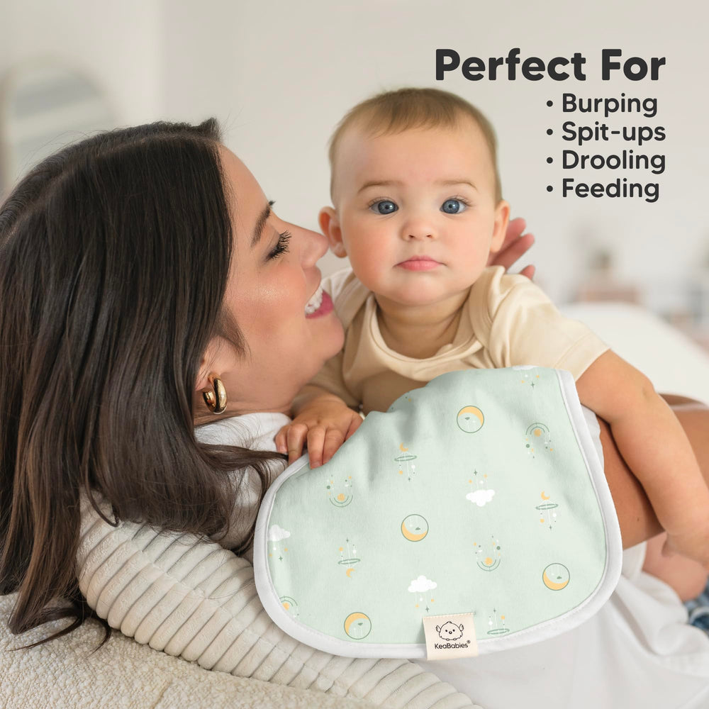 KeaBabies organic cotton fabric with GOTS certification feels breathable and safe.