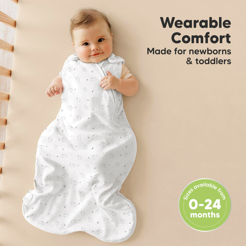 KeaBabies organic cotton fabric close-up highlights soft, skin-friendly fibers
