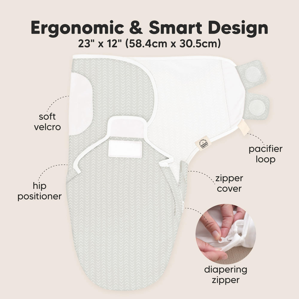 KeaBabies organic cotton fabric for breathable comfort