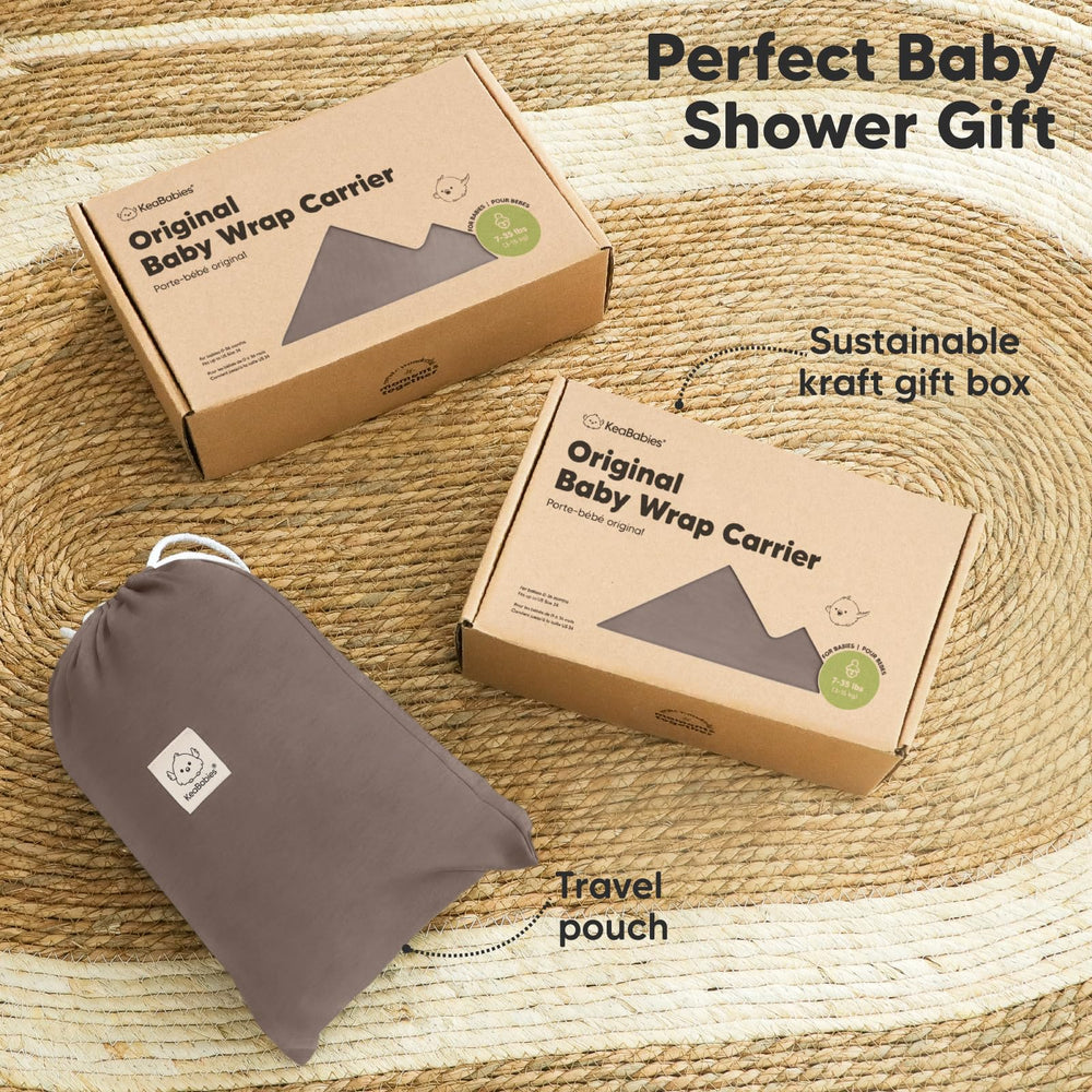 KeaBabies Original Wrap Carrier is easy to use with minimal adjustments.
