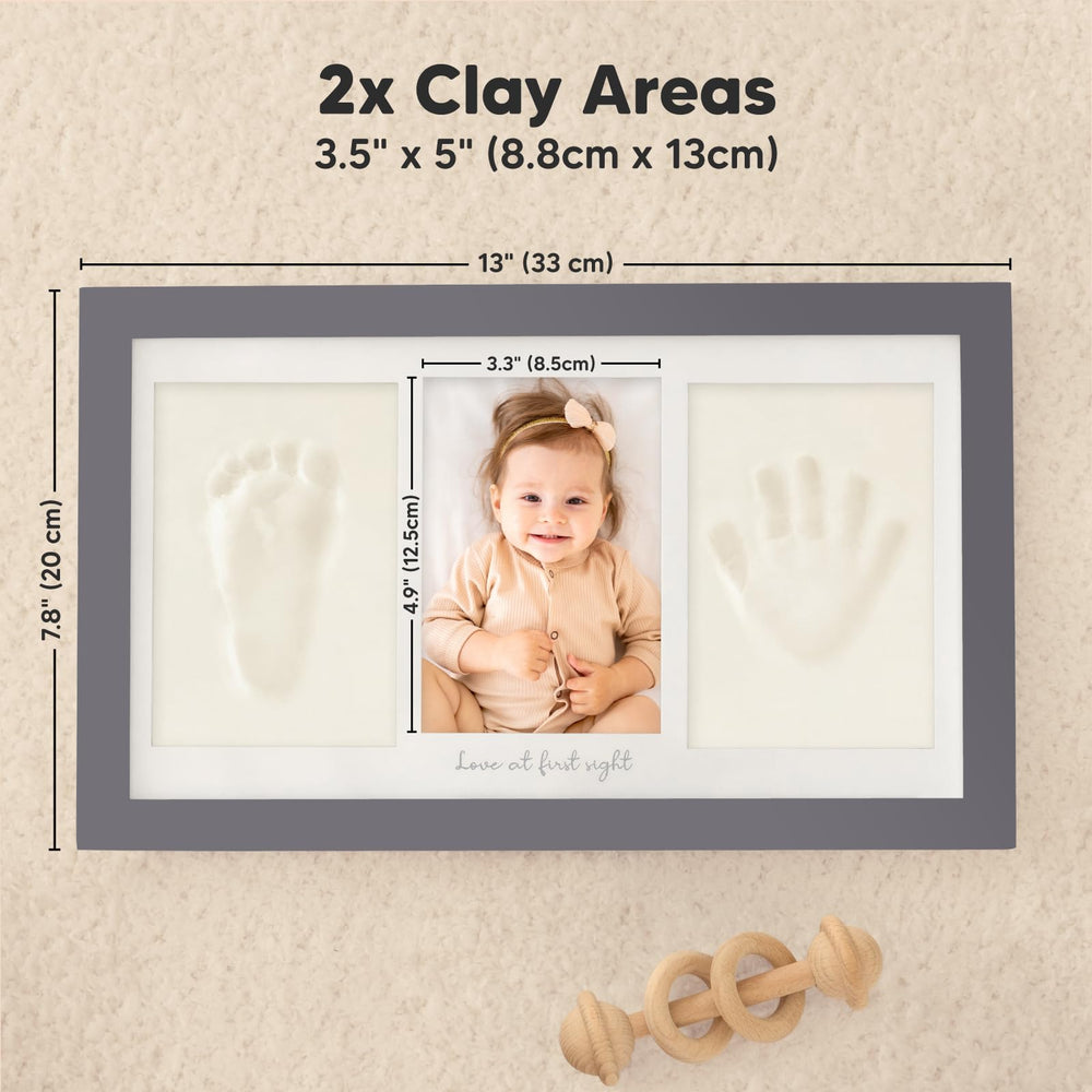 KeaBabies pet paw print kit option captures family moments with pets.