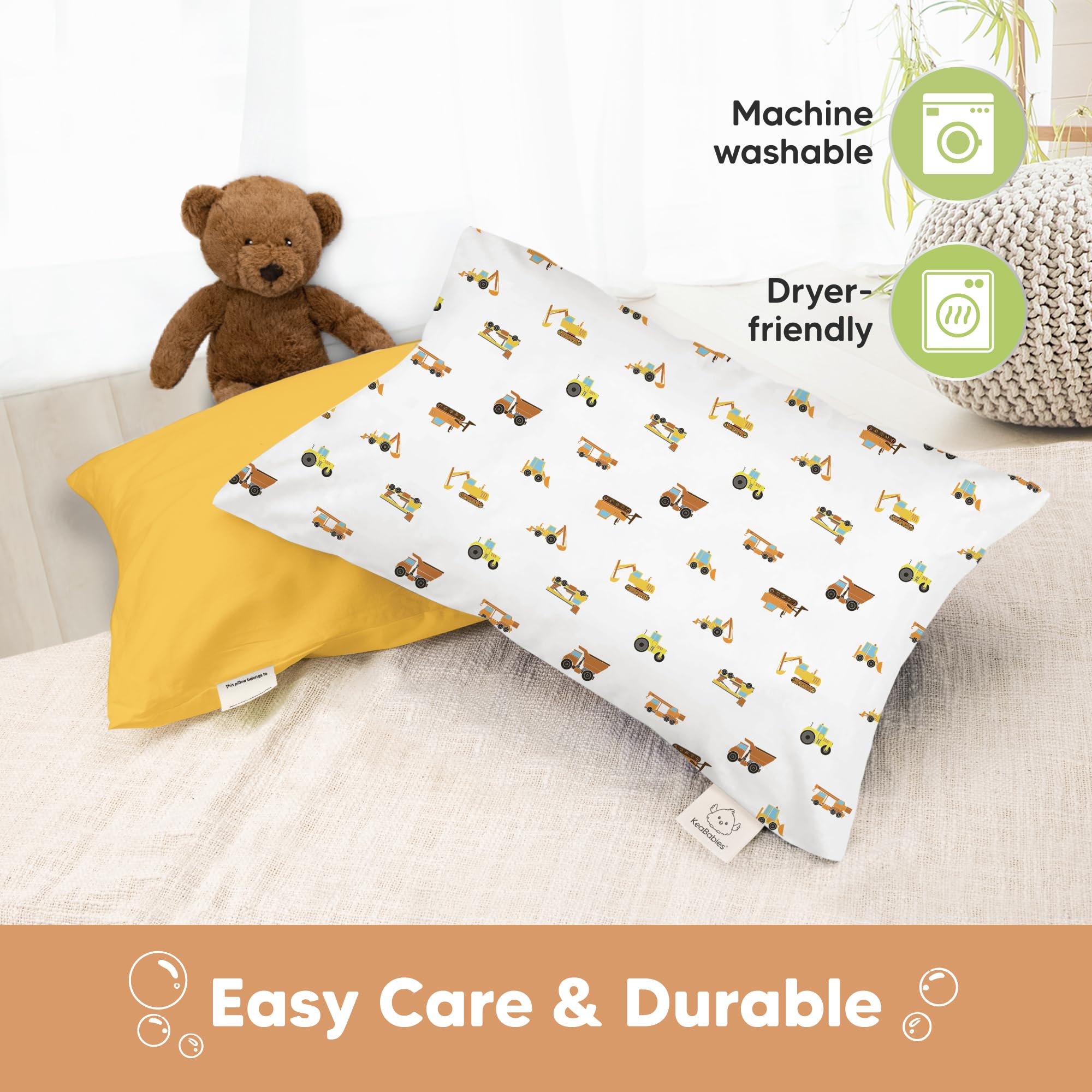 Keababies two-pack set keeps rotation ready for fresh sleeps.