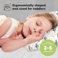 KeaBabies organic cotton pillowcase emphasizes soft, breathable comfort.