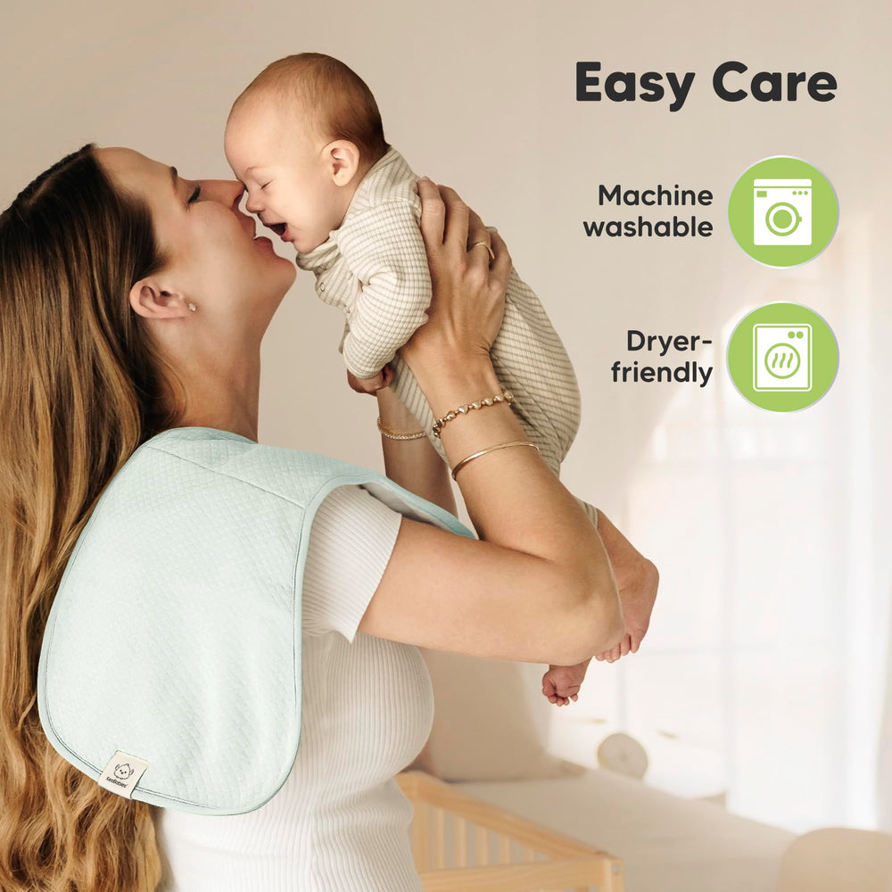 KeaBabies plush fleece layer adds softness and extra absorbency