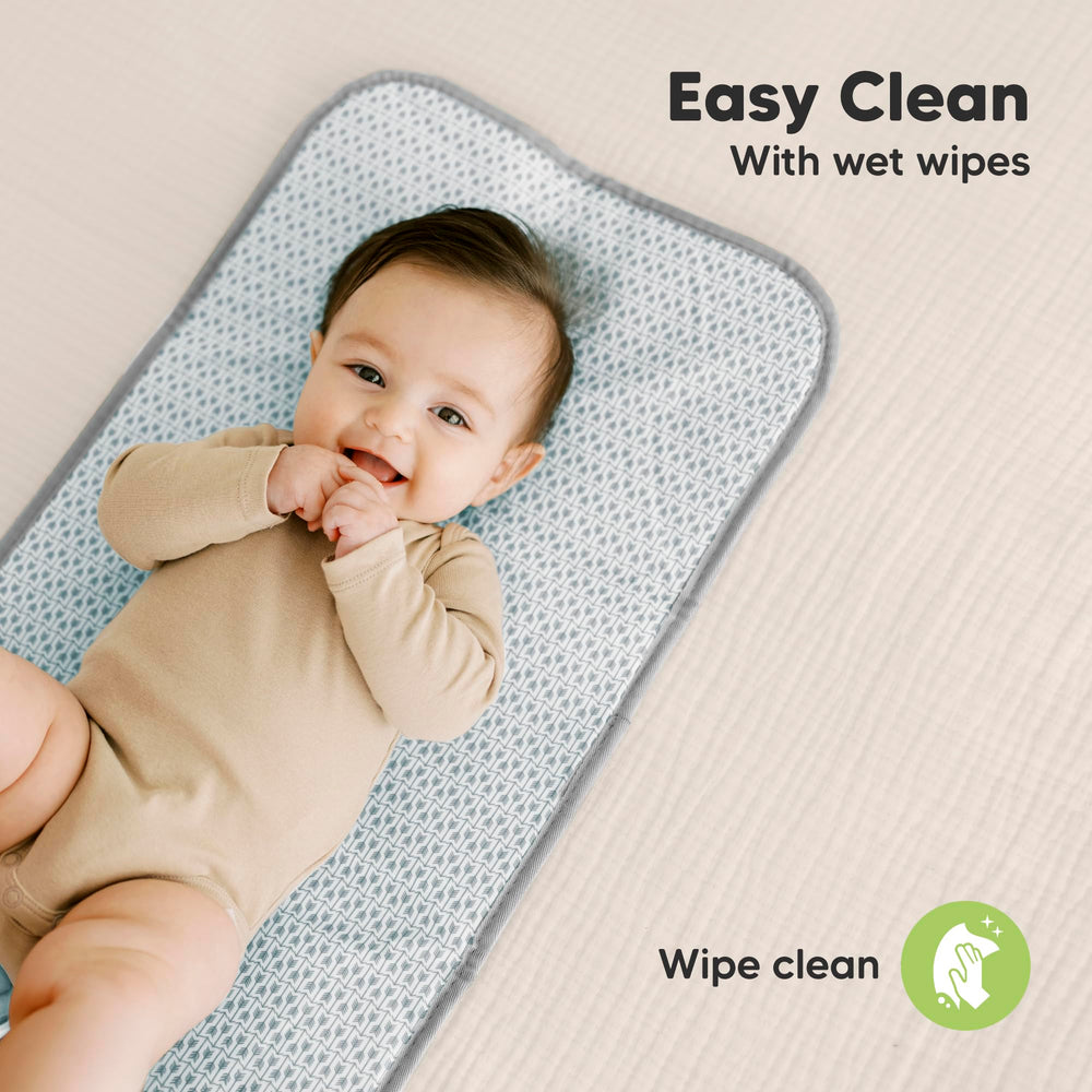 KeaBabies portable changing pad travel-friendly design for outings