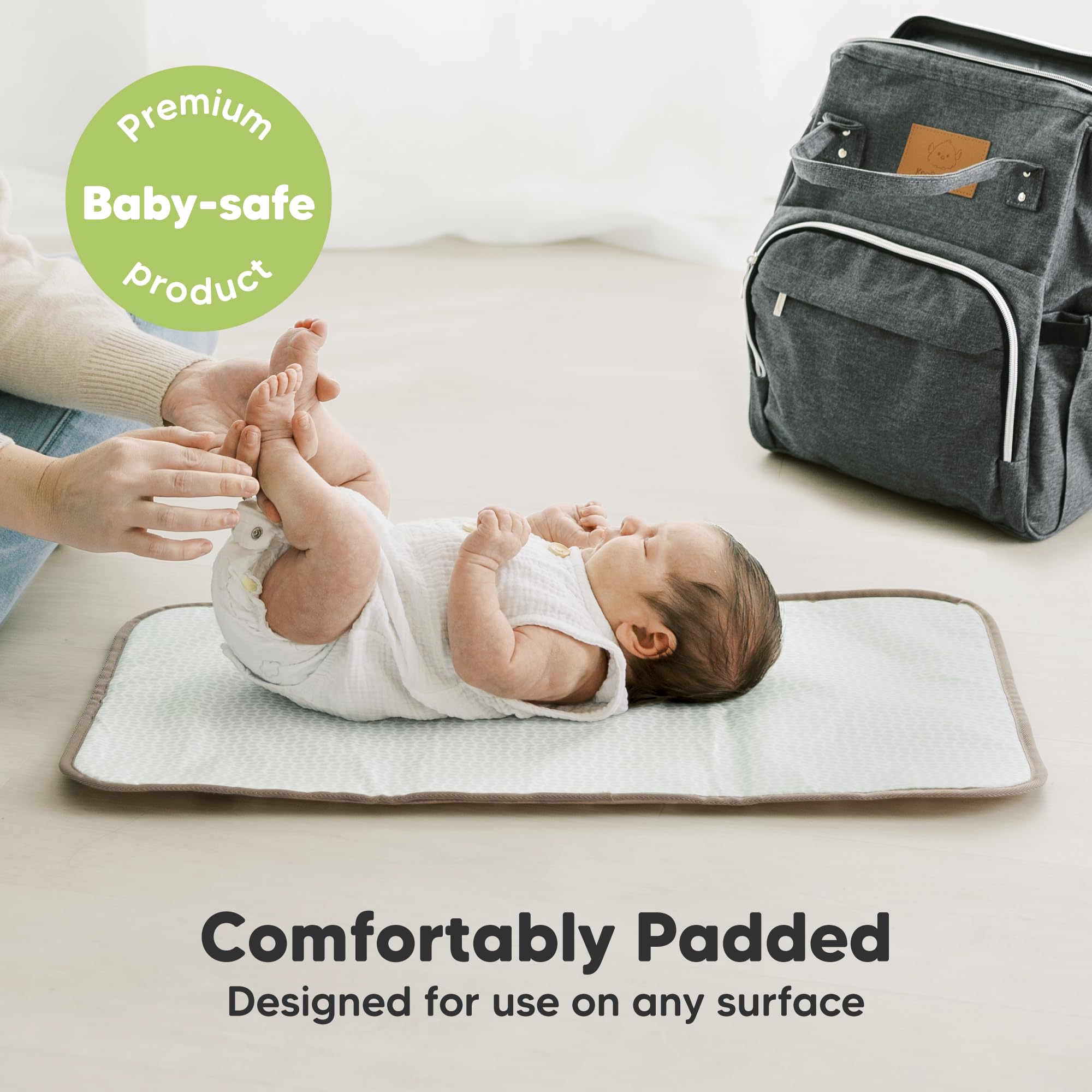 KeaBabies sturdy seams and durable construction for daily use