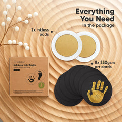 KeaBabies precision imprint film for crisp baby hand or paw prints.