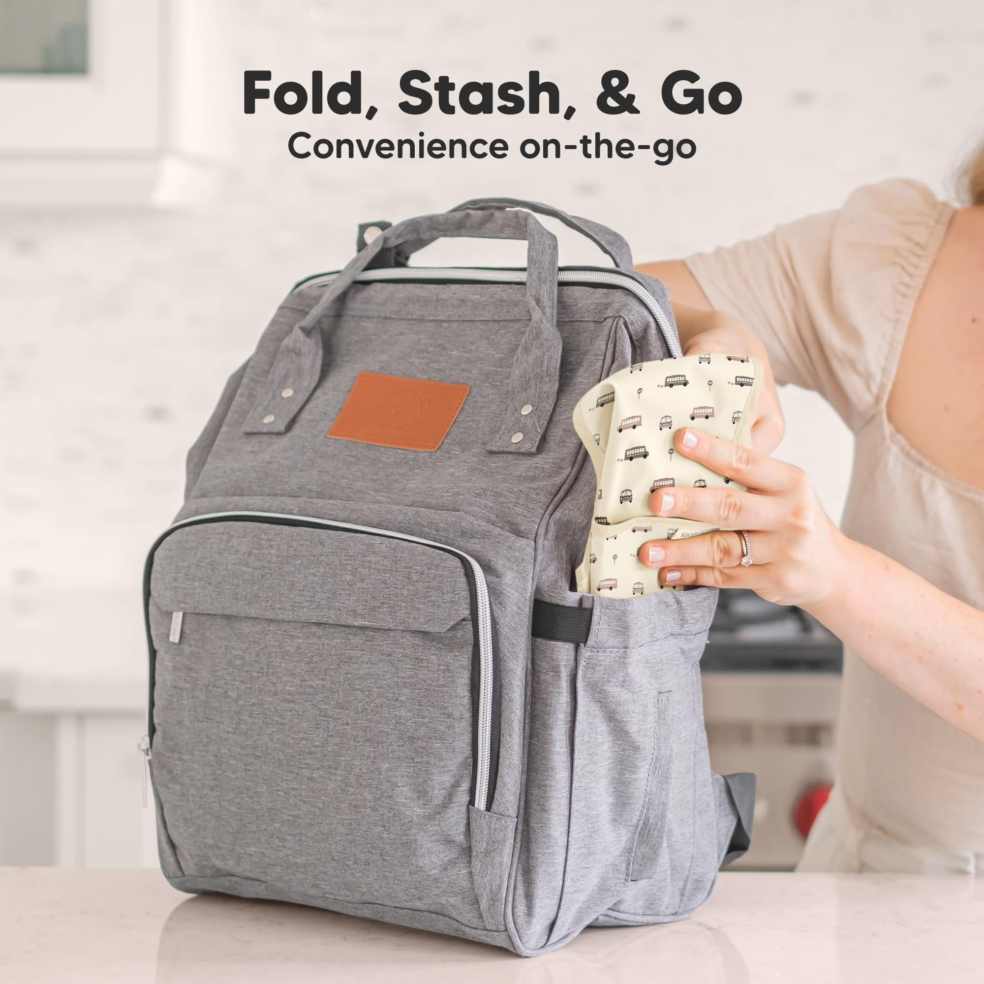 Machine washable and durable for everyday mealtimes