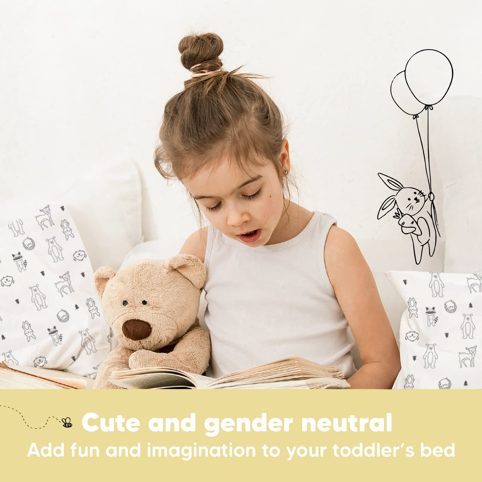 KeaBabies printed pillowcase adds playful charm to bedtime