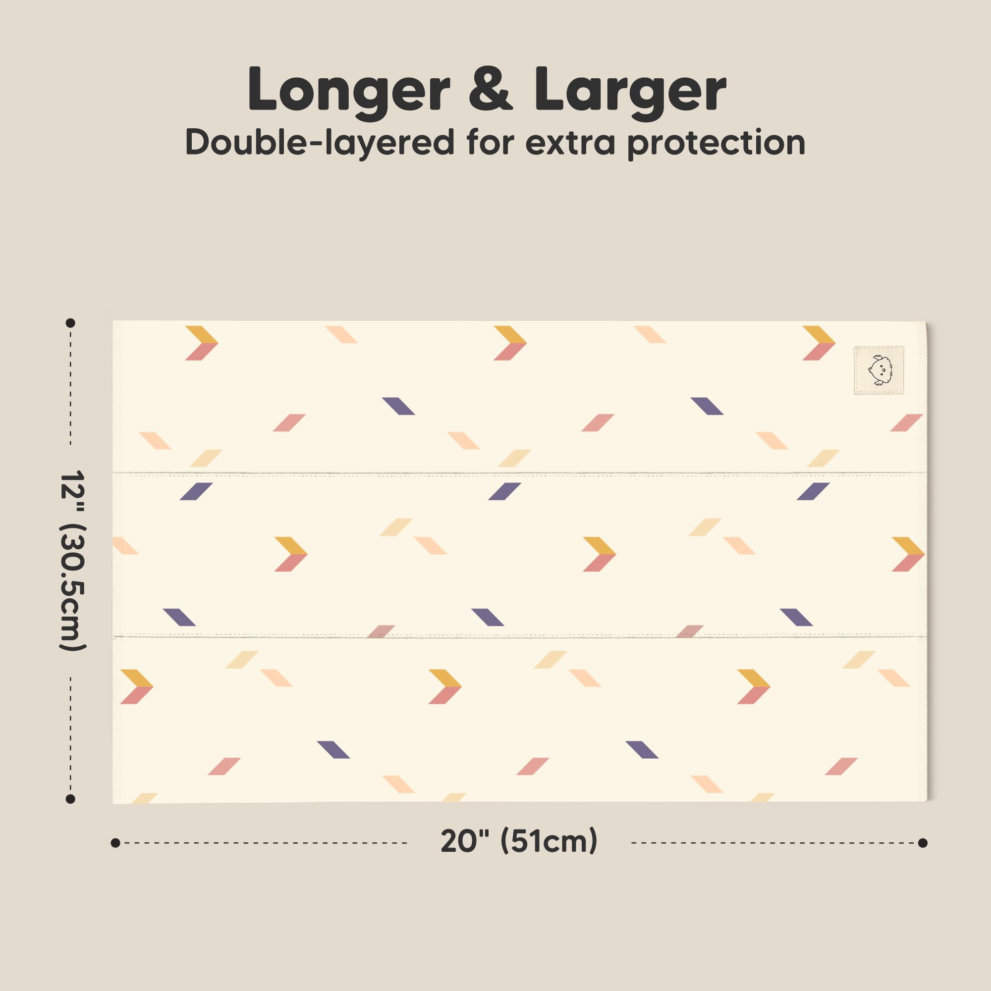 KeaBabies Prism burp cloths durable and machine washable for busy families.