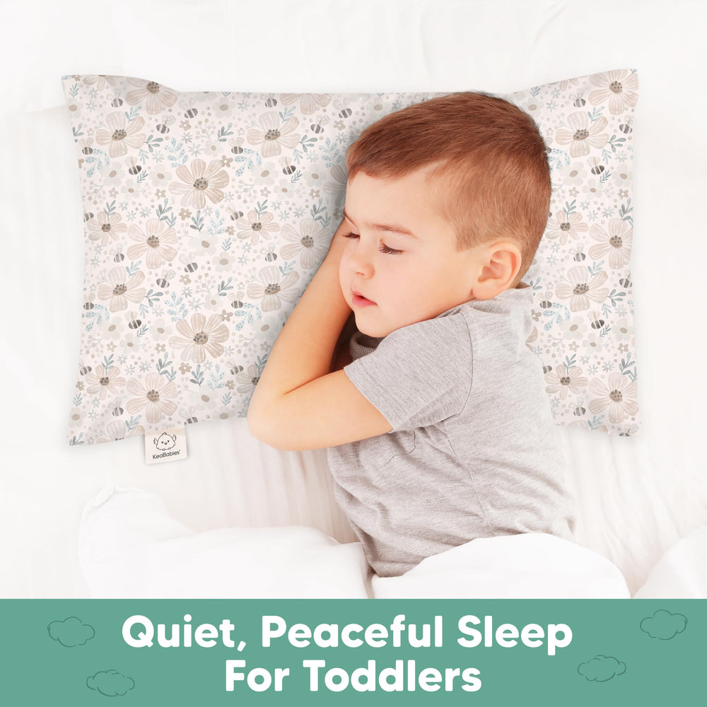 KeaBabies quiet waterproof layer keeps night-time sounds minimal.