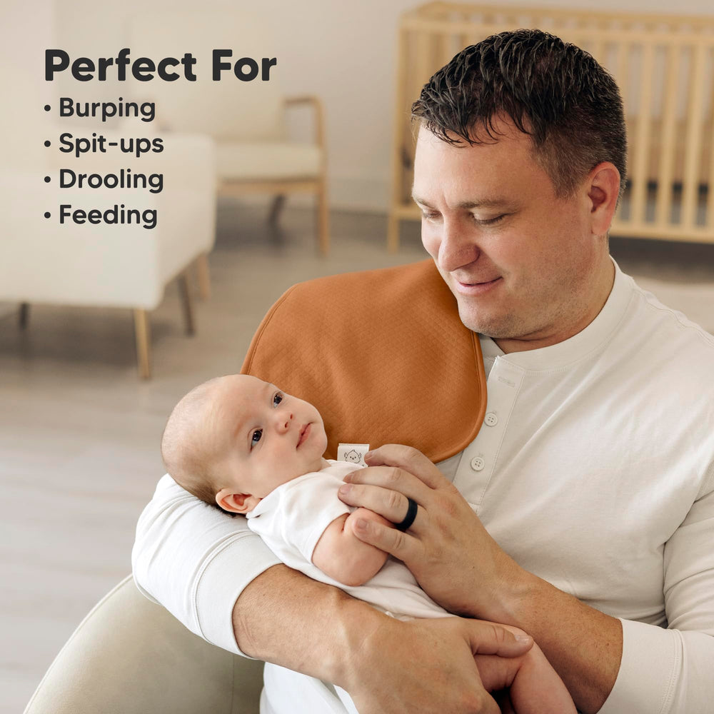 KeaBabies Quin burp cloth gift box ideal for baby showers