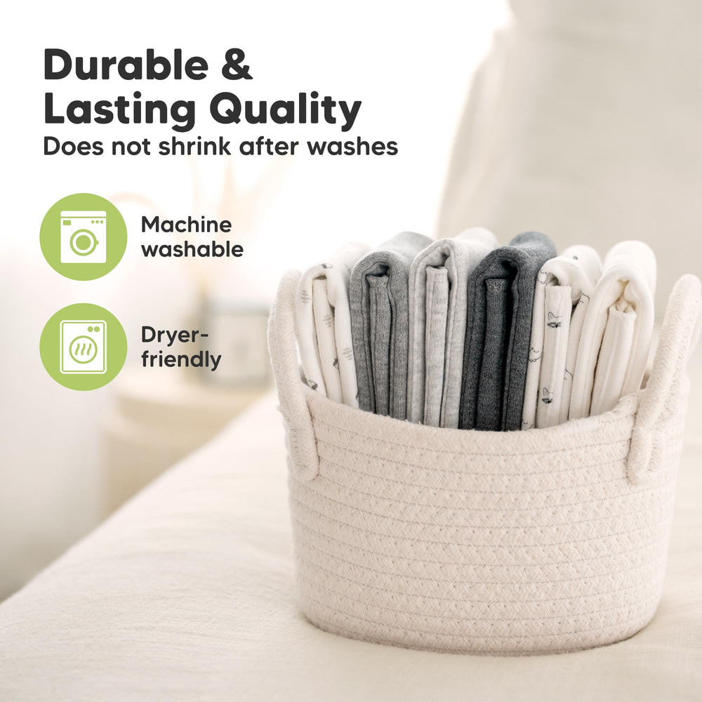 KeaBabies Shea Burp Cloths neutral design fits any outfit.
