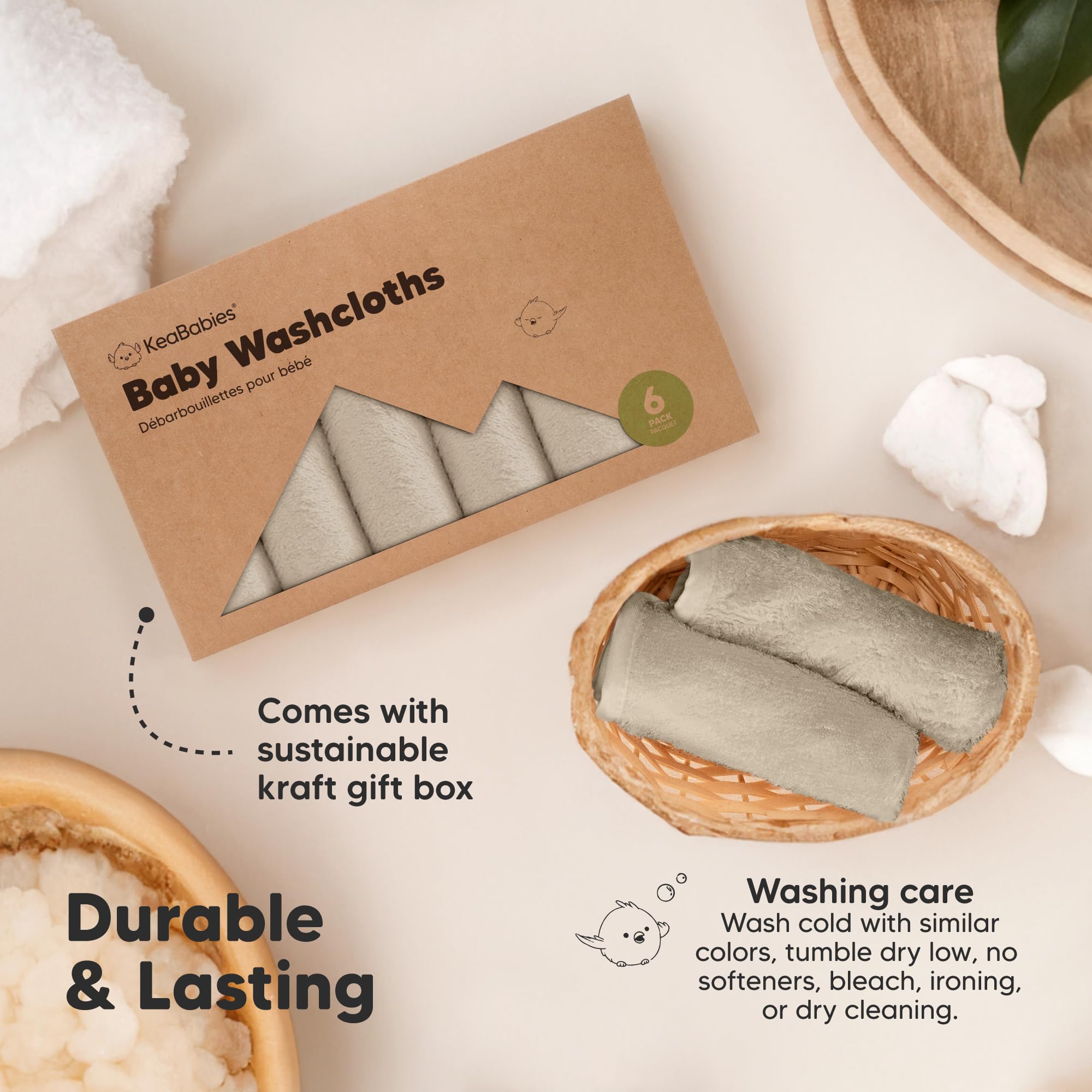 KeaBabies 6-pack offers versatile daily care for families.