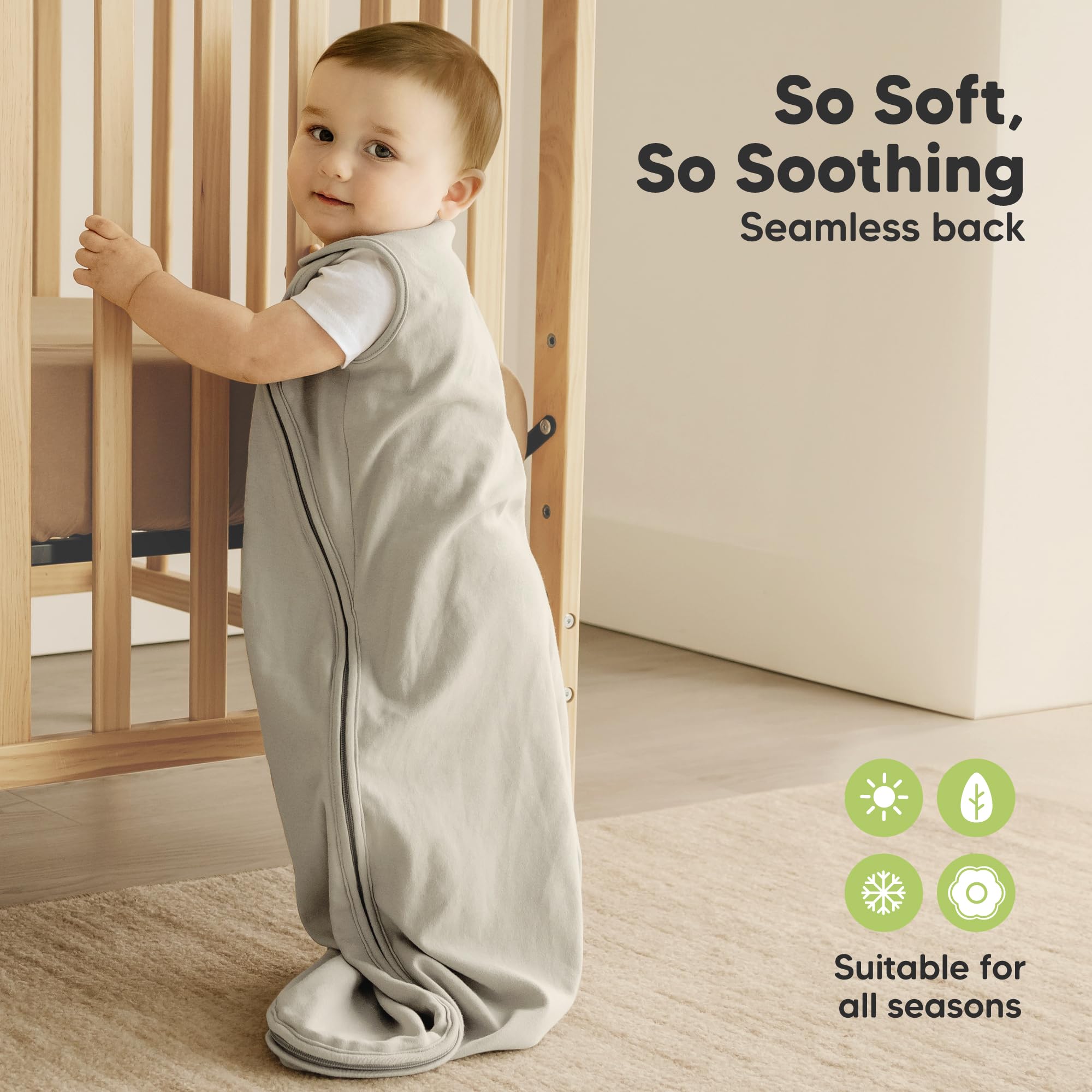 KeaBabies smart snug design keeps baby cozy and secure.