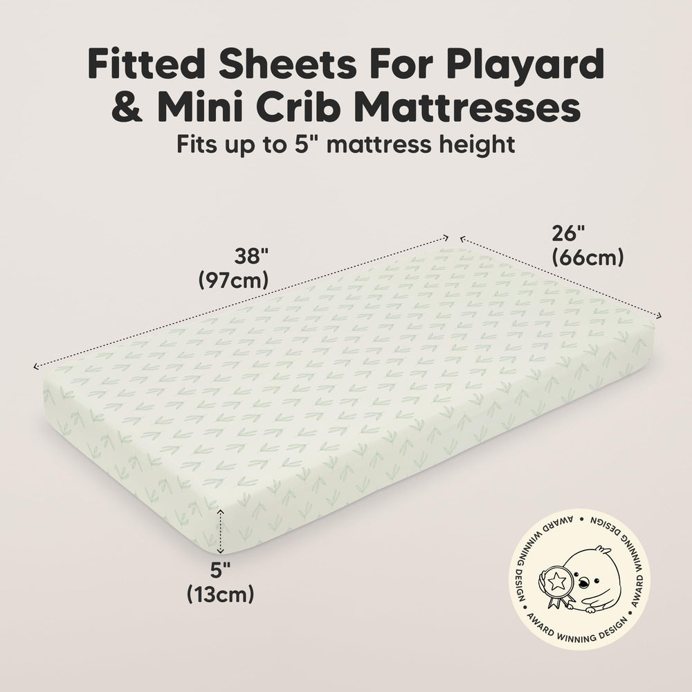 KeaBabies SnugFit mini crib sheets are easy to put on and remove