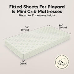 KeaBabies SnugFit mini crib sheets are easy to put on and remove