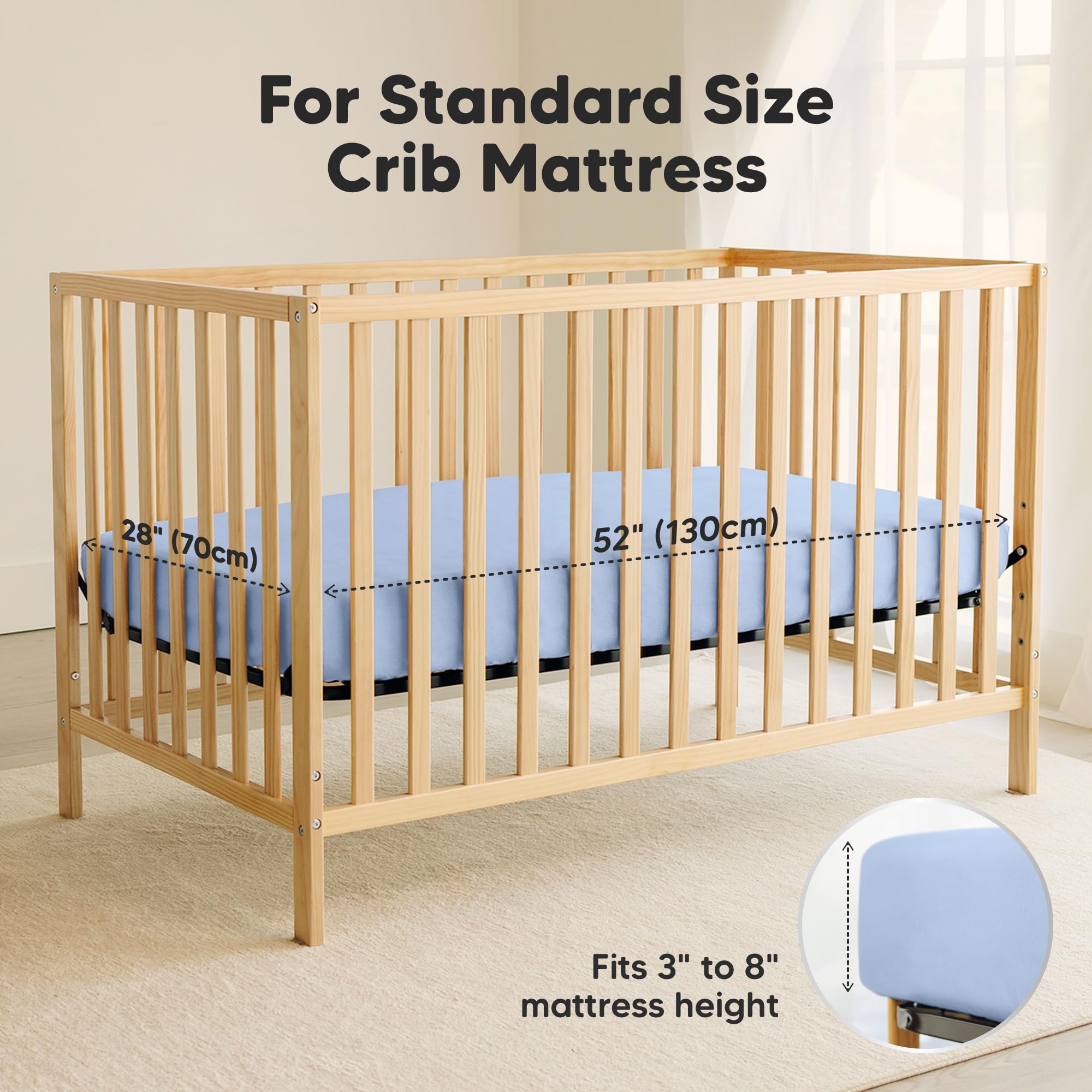 KeaBabies SnugFit Tech enables quick, snug fitting.