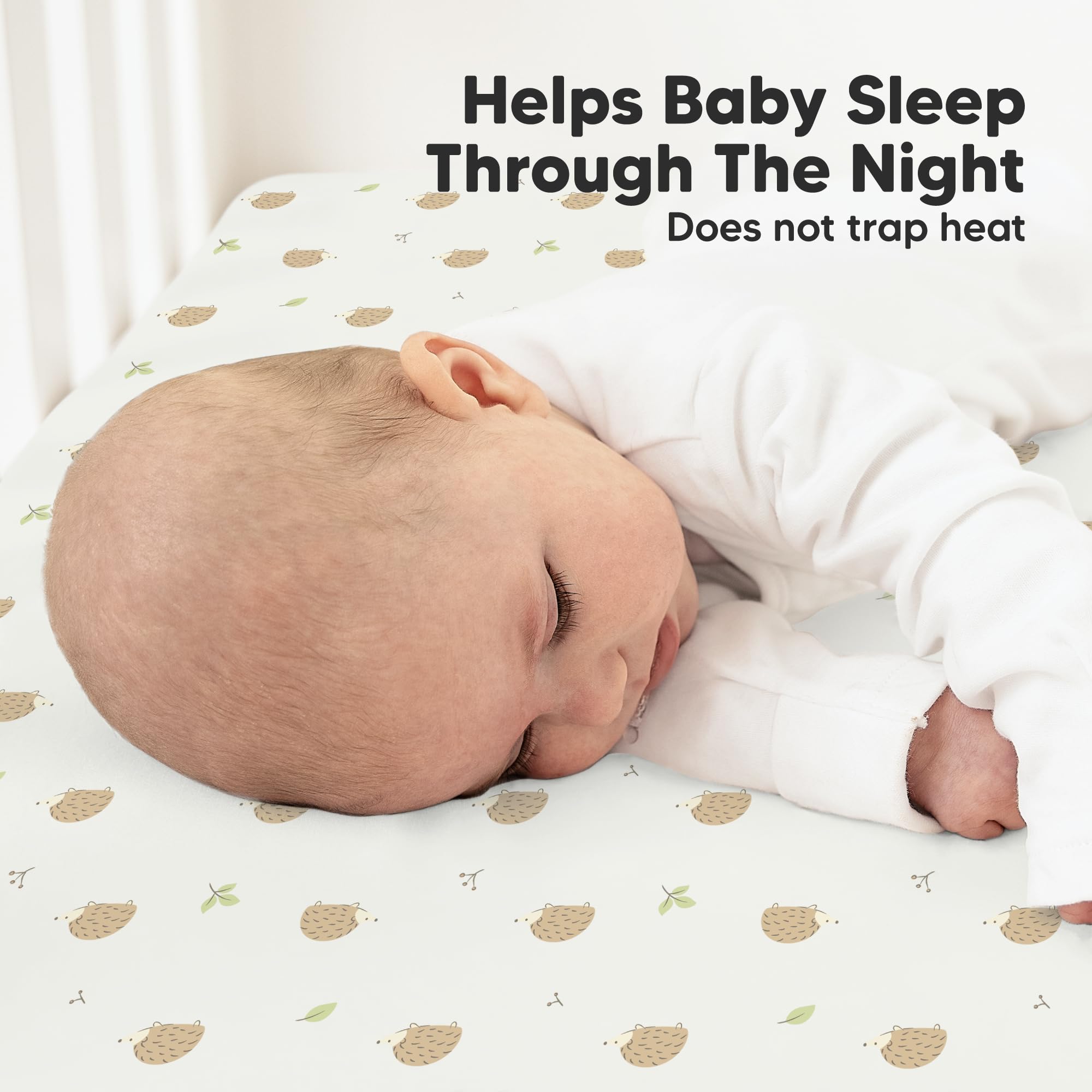 KeaBabies SnugFit Tech stretches for easy fitting and removal.