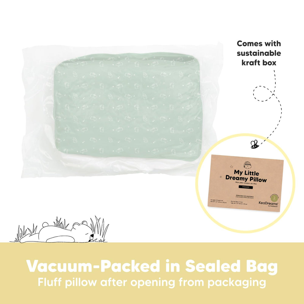 Soft, breathable cotton from KeaBabies supports all-night comfort